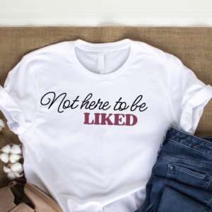 Not Here to Be Liked